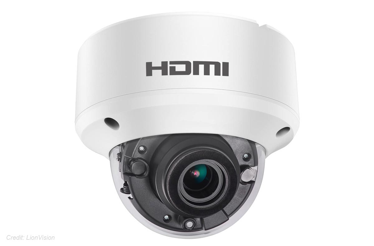 اتصال دوربین مداربسته با کابل HDMI