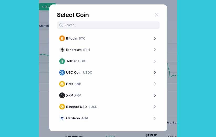 اپلیکیشن کوین مارکت کپ