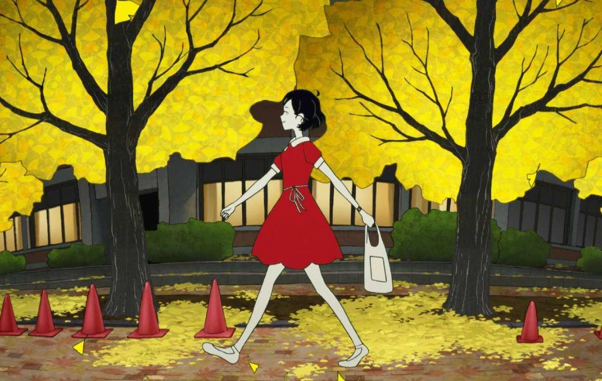 انیمه به خوبی انیمه‌های استودیو جیبلی و شب کوتاه دختر پیاده