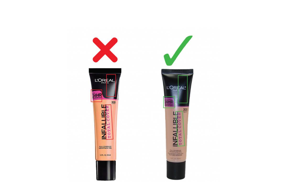 تشخیص کرم پودر لورال اصل مدل اینفالیبل (INFALLIBLE)