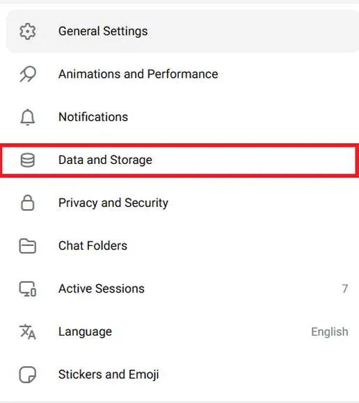 چگونه دانلود خودکار تلگرام ویندوز را ببندیم در تلگرام وب؟