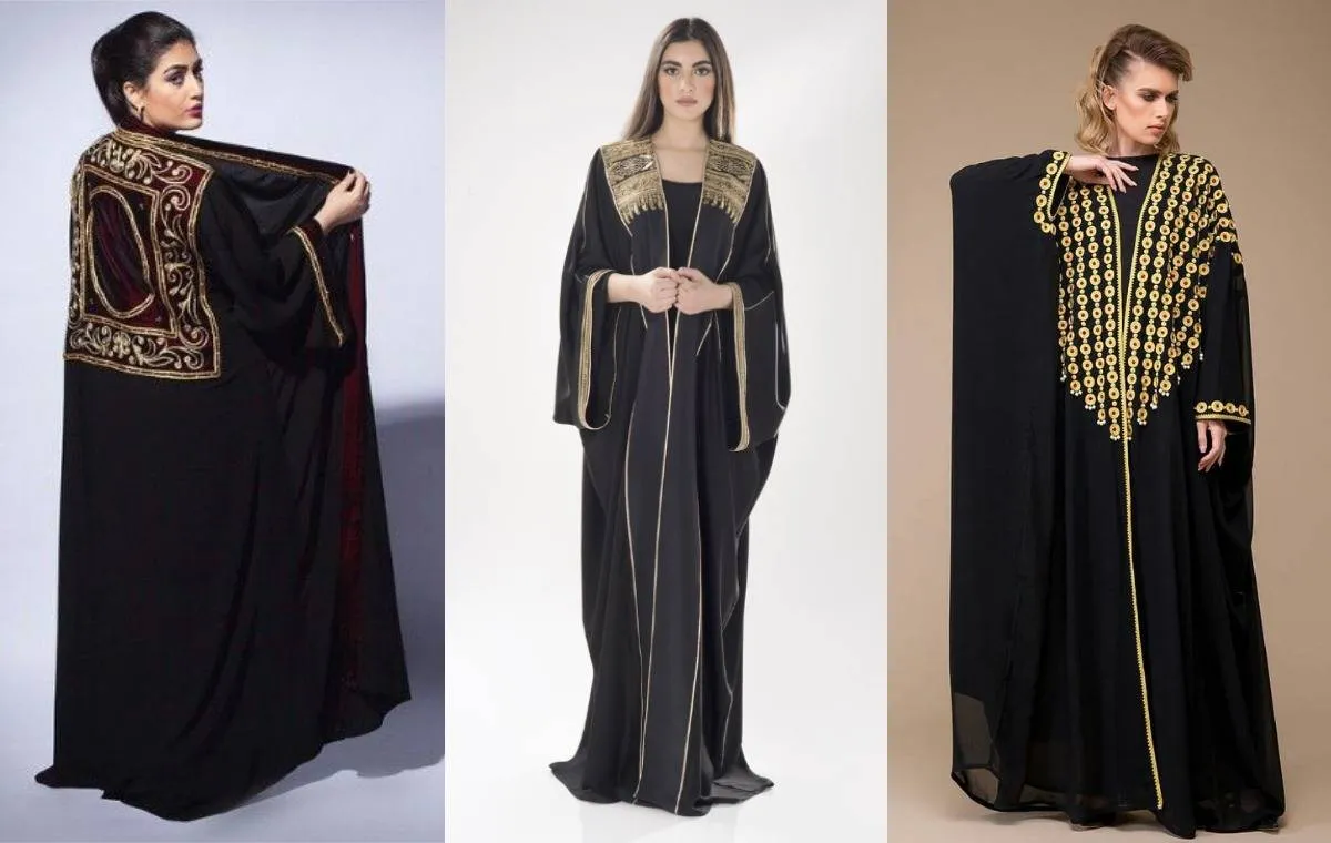 مانتو عبایی خلیجی