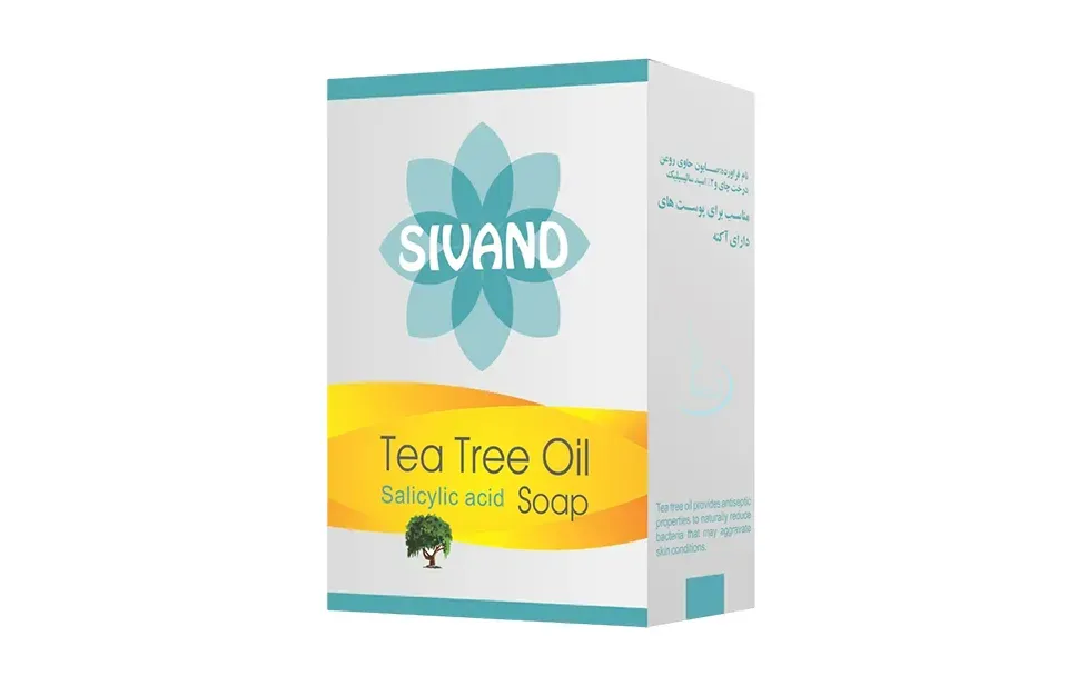 صابون ضد جوش سیوند مدل روغن درخت چای