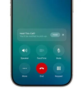 Hold Assist در iOS 26