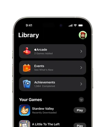 اپ جدید Games اپل