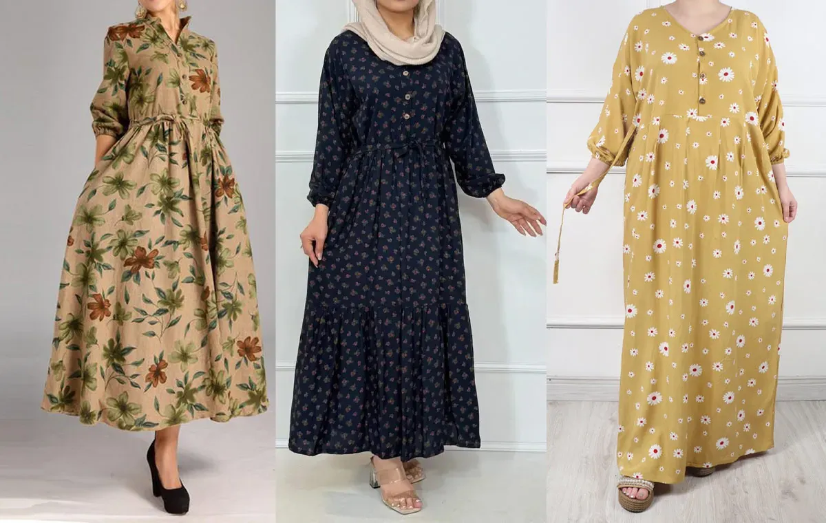 مدل پیراهن تابستانی دکمه‌دار