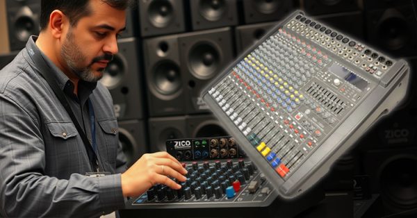 بررسی پاور میکسرهای برند زیکو