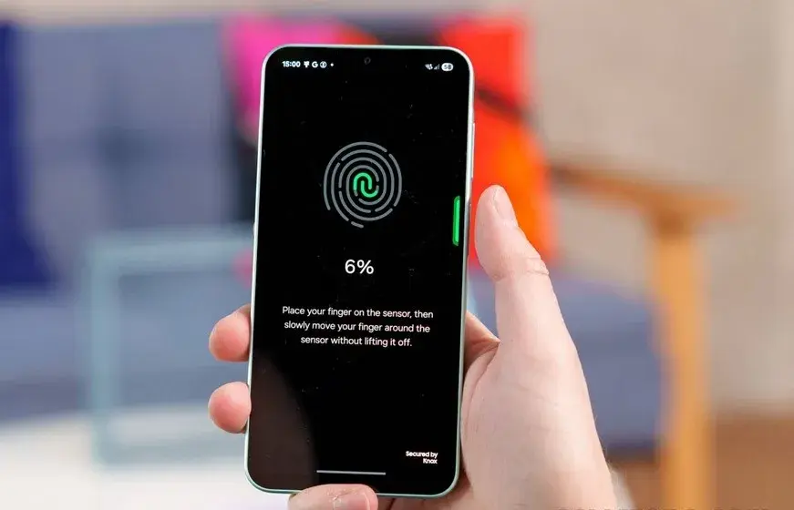 حسگر اثرانگشت Galaxy A26