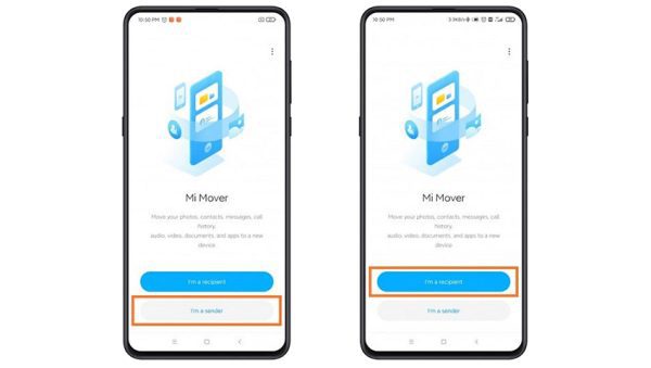 انتقال اطلاعات بین دو گوشی شیائومی