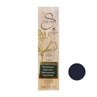 رنگ مو سلوم شماره 1/1 حجم 120 میلی لیتر رنگ مشکی پرکلاغی