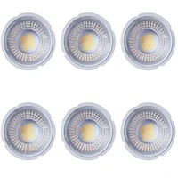 لامپ هالوژن اس ام دی 7 وات ایران زمین مدل لنز دار پایه GU10 بسته 6 عددی