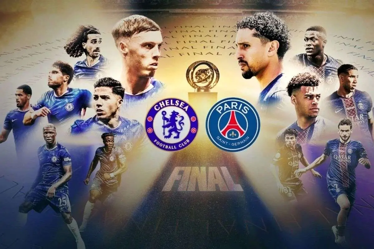 ترکیب چلسی و پی‌اس‌جی در فینال جام جهانی باشگاه‌ها