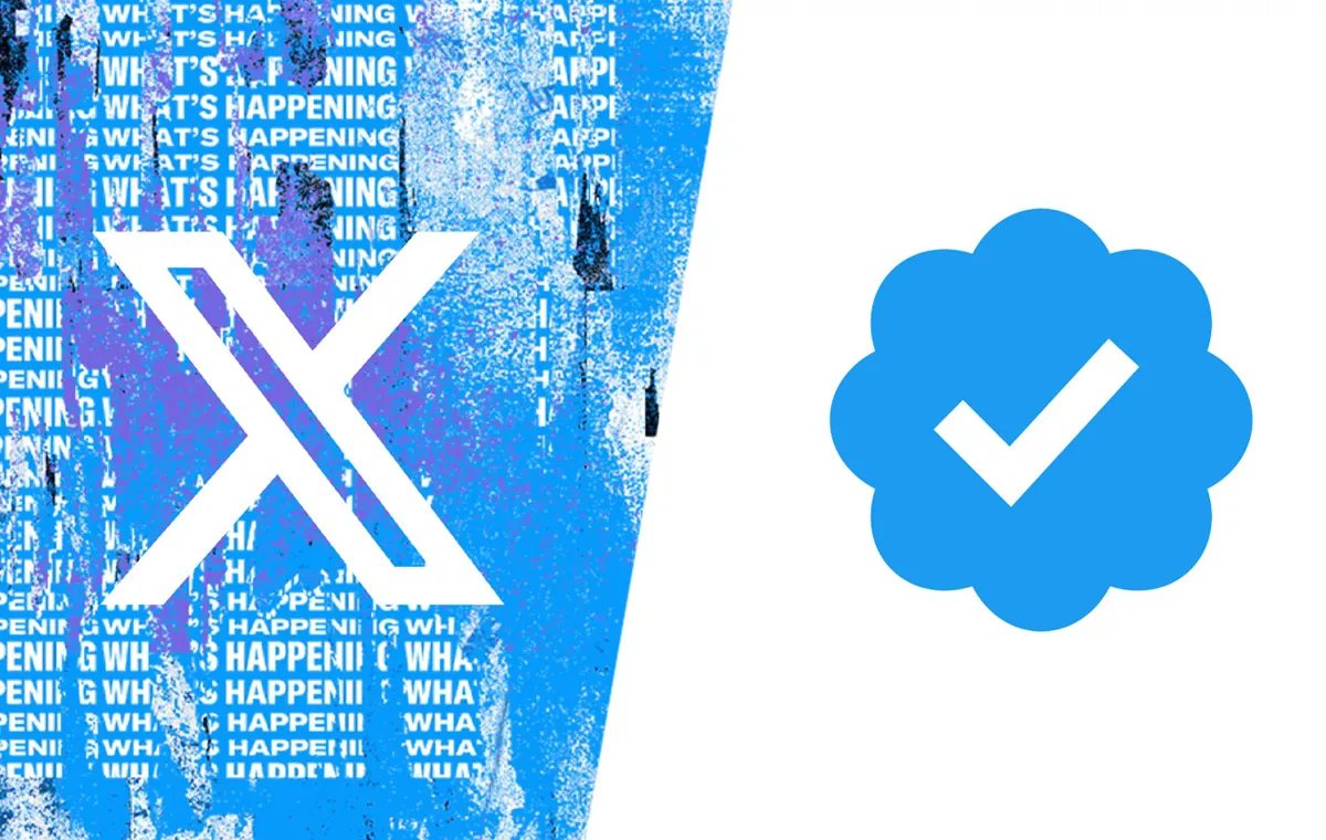 تیک آبی توییتر