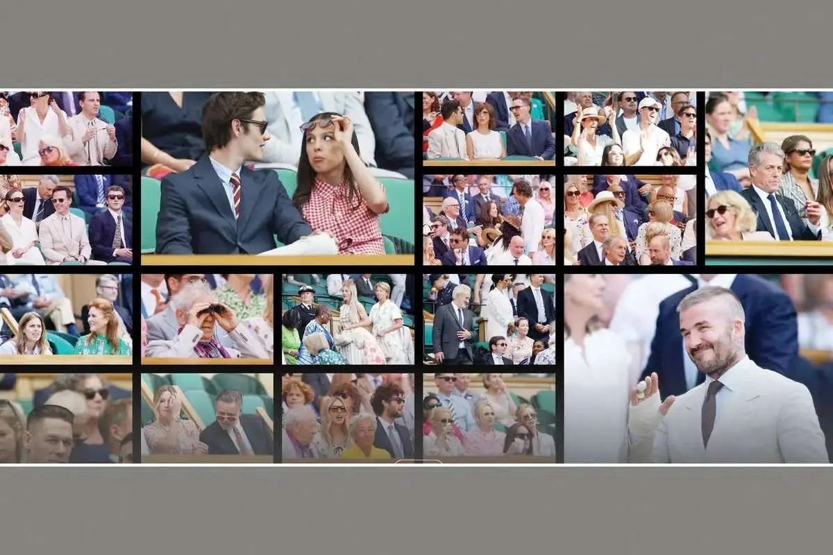 طرف ما عزا، آن طرف عروسی؛ درباره عکسی از حاشیه ویمبلدون