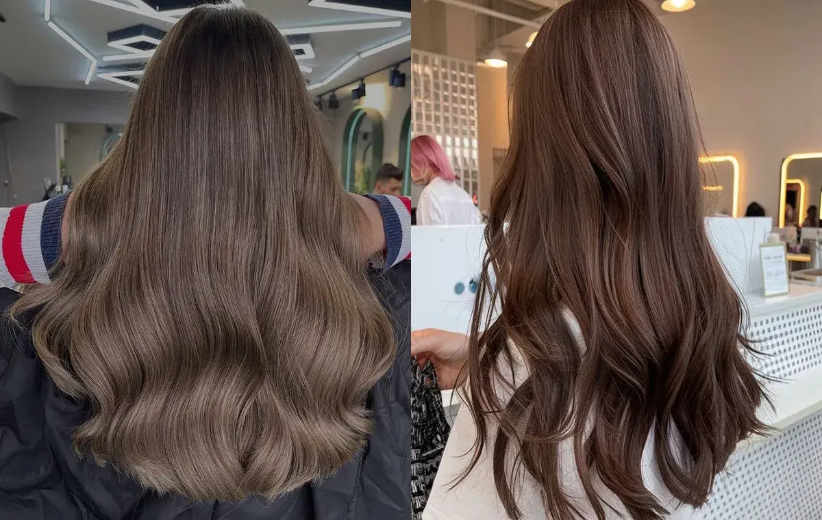 رنگ مو موکا بدون دکلره