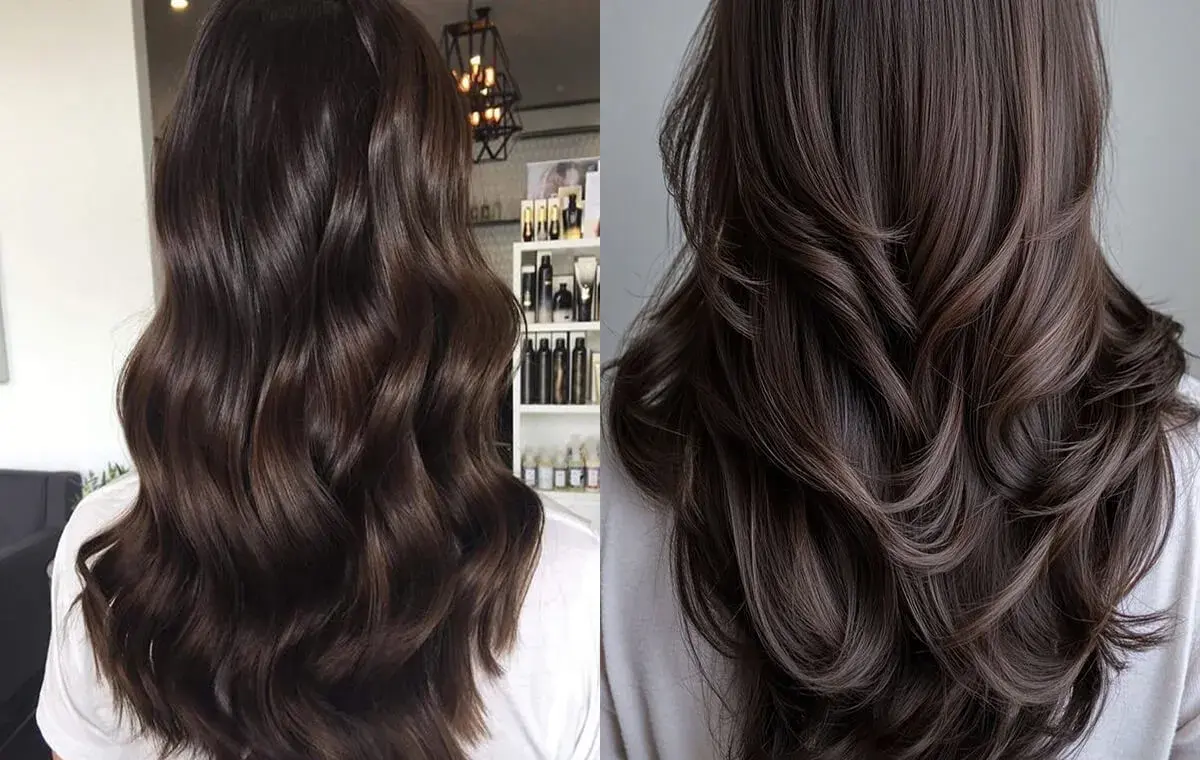 رنگ مو موکا تیره