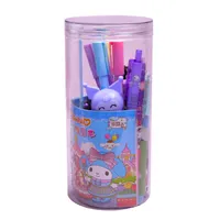 بسته لوازم تحریر مدل کرومی و گروه سانریو بسته 22 عددی