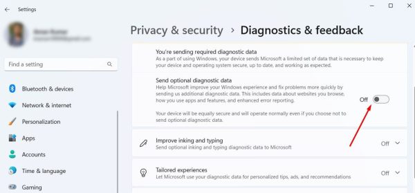 تنظیمات ضروری ویندوز 11