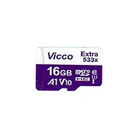 کارت حافظه microSDXC ویکومن مدل Extra 533X کلاس 10 استاندارد UHS-I U1 سرعت 80MBps ظرفیت 16گیگابایت