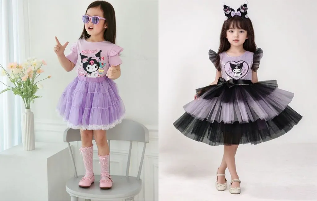 لباس عروسکی کرومی