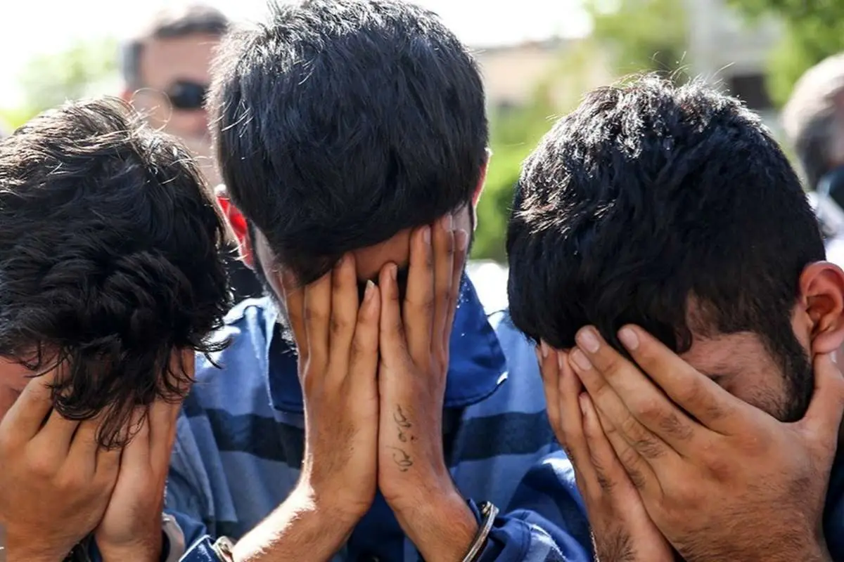 تصاویر؛ بازسازی صحنه زورگیری در سعادت‌آباد