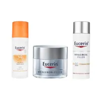 مجموعه ضد چروک اوسرین مدل hyaluronic filler حجم 150 میلی لیتر بسته 3 عددی