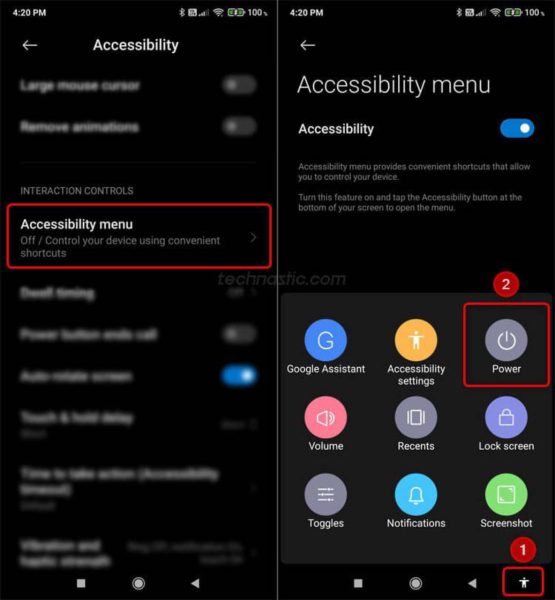 ریستارت کردن گوشی اندرویدی