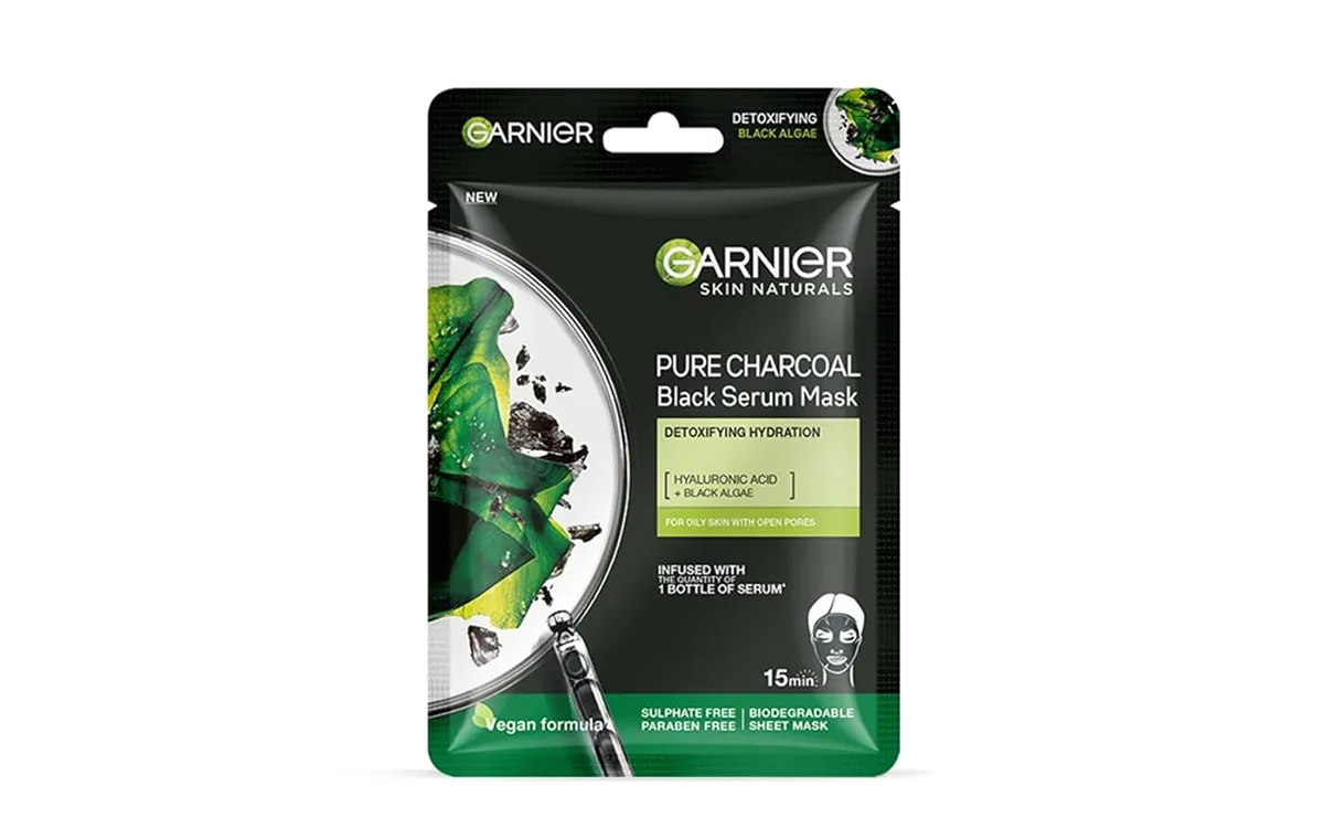 ماسک ورقه‌ای مدل جوش‌های سرسیاه گارنیر بهترین ماسک ورقه‌ای صورت