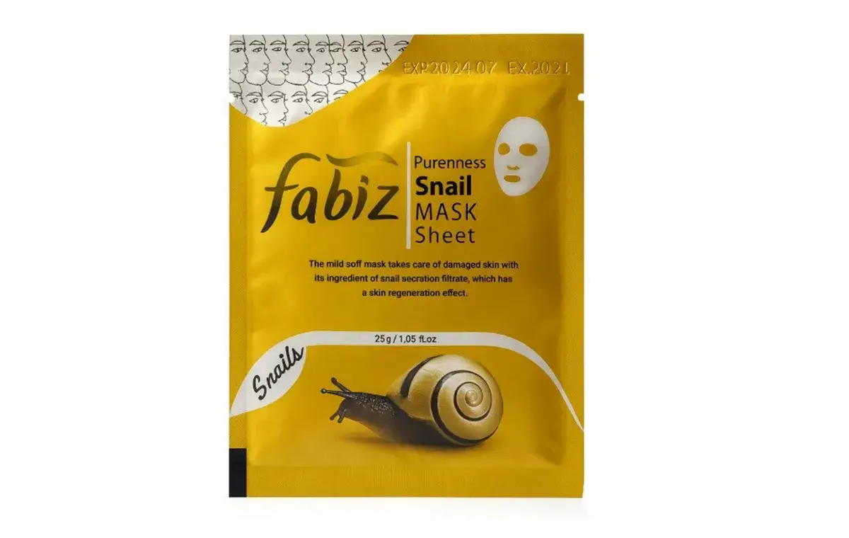 ماسک ورقه‌ای مدل حلزون فابیز