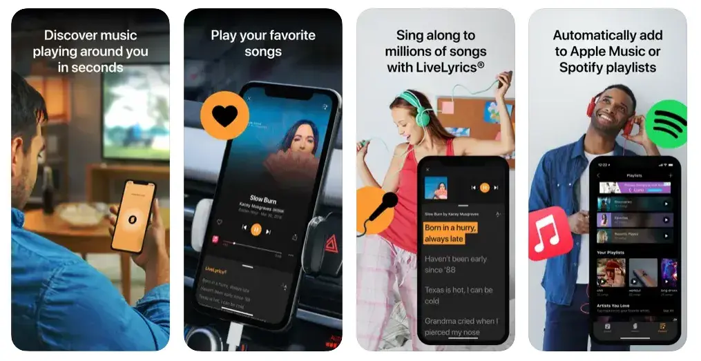 پیدا کردن اهنگ با صدا Shazam