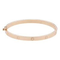 دستبند طلا کم اجرت 18 عیار زنانه نیکان گلد مدل کارتیر 2025