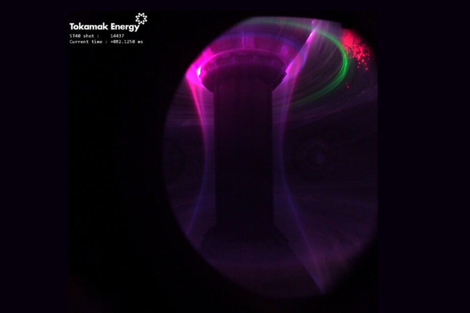 tokamak energy nuclear fusion footage capture x