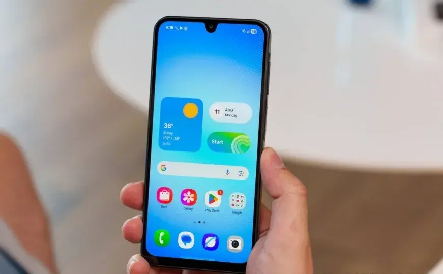 طراحی گوشی A17 سامسونگ