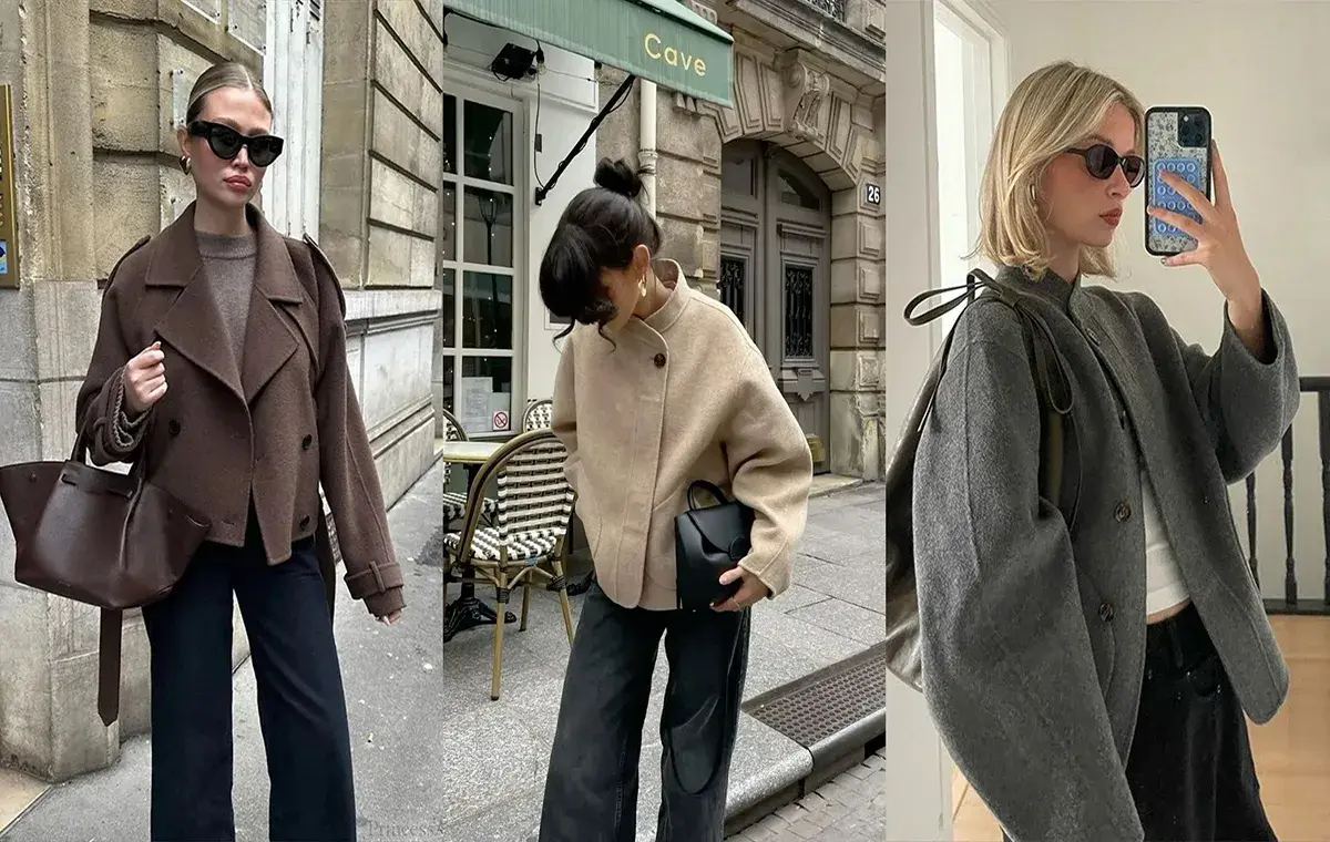 مدل پالتو زنانه کوتاه