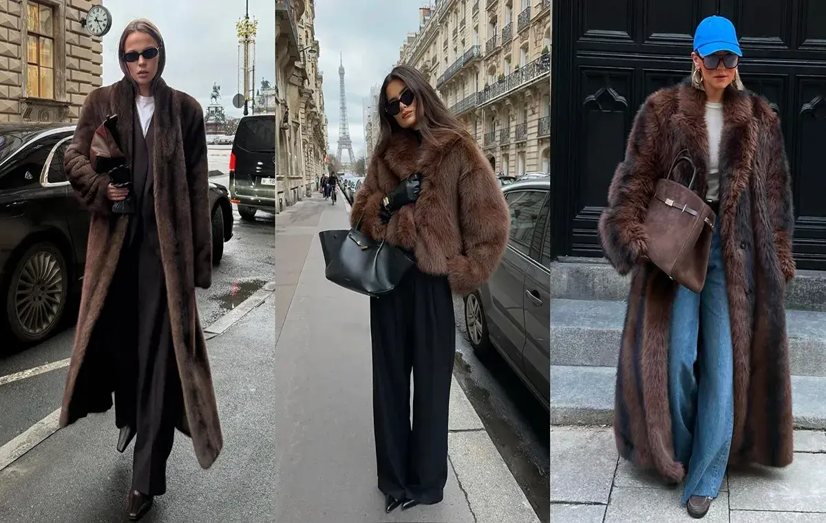 مدل پالتو جدید زنانه خز