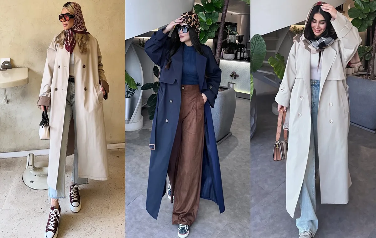 مدل پالتو جدید زنانه بارانی