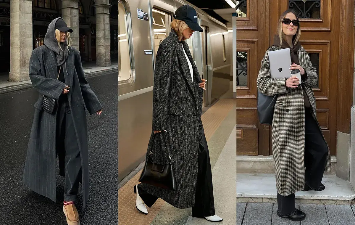 مدل پالتو جدید زنانه طرح‌دار