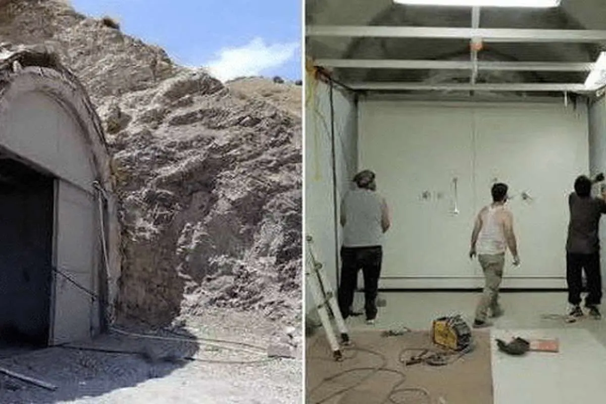 تصاویر منتشرشده از تونل‌های موشکی، مربوط به سپاه نیست