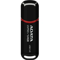فلش مموری ای دیتا مدل DashDrive UV150 - 64GB ظرفیت 64 گیگابایت با رابط USB 3.0، USB 2.0، USB 3.1