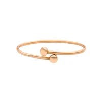 بنگل طلا 18 عیار زنانه الی گالری مدل گوی