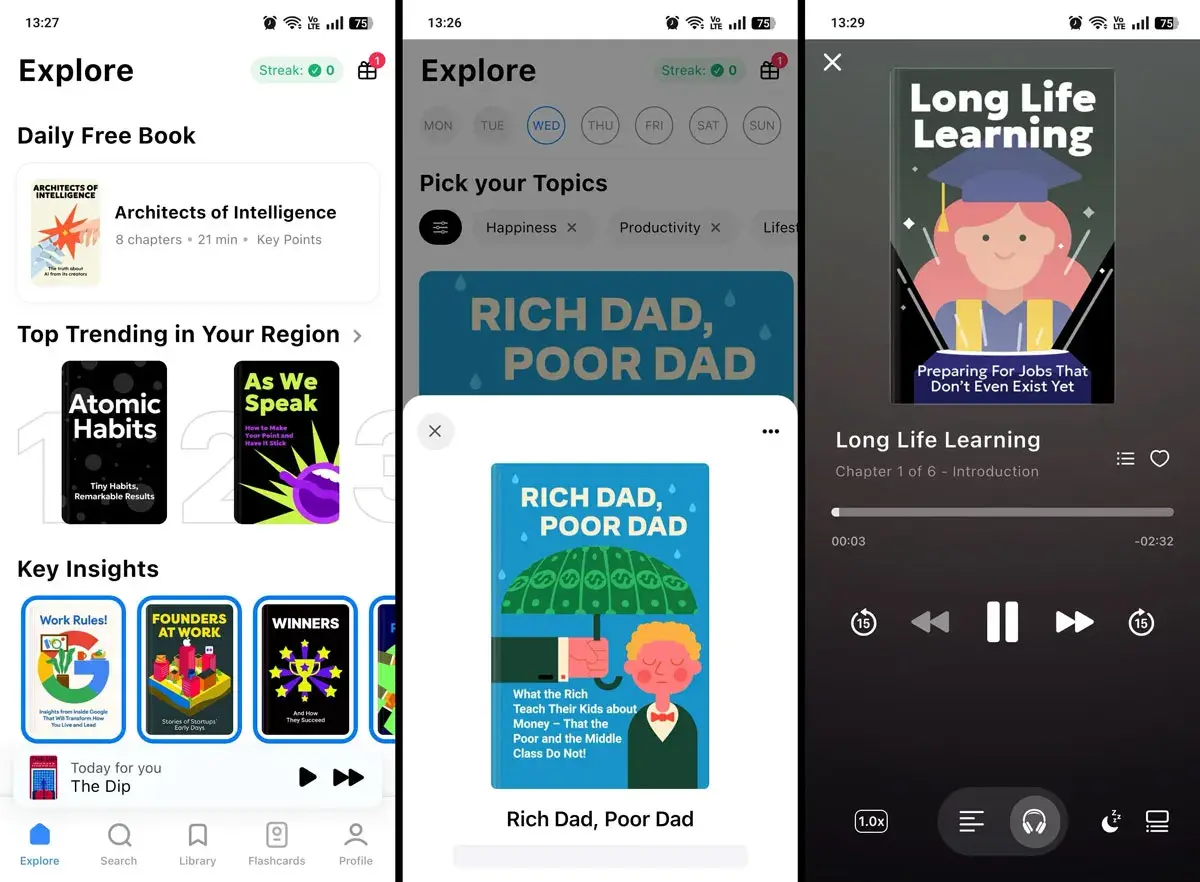 Wiser - 15 minutes Audio Books