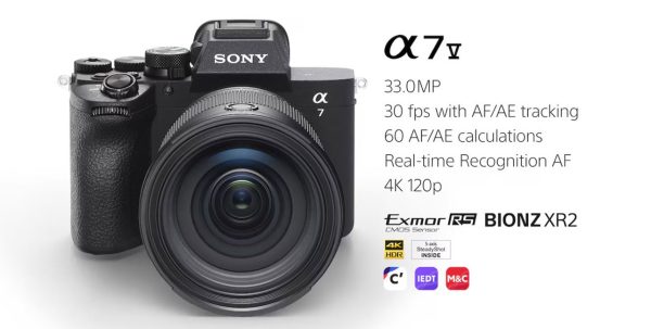 دوربین Sony а7 V رسماً معرفی شد؛ فوکوس هوشمند و پیشرفتهای خیره کننده در فیلمبرداری دوربین Sony а7 V