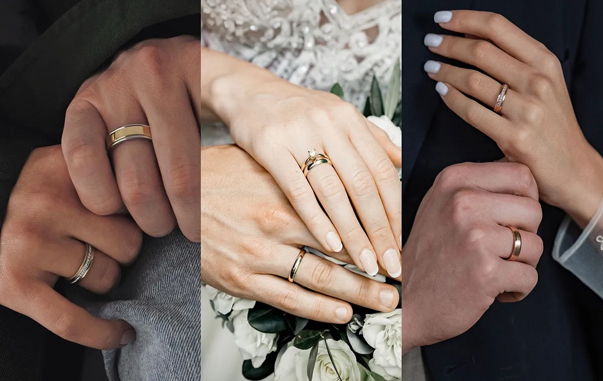 مدل حلقه ازدواج ساده