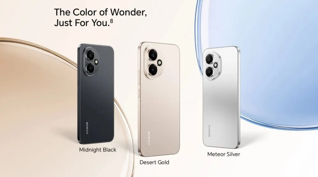 رنگ‌بندی Honor 400