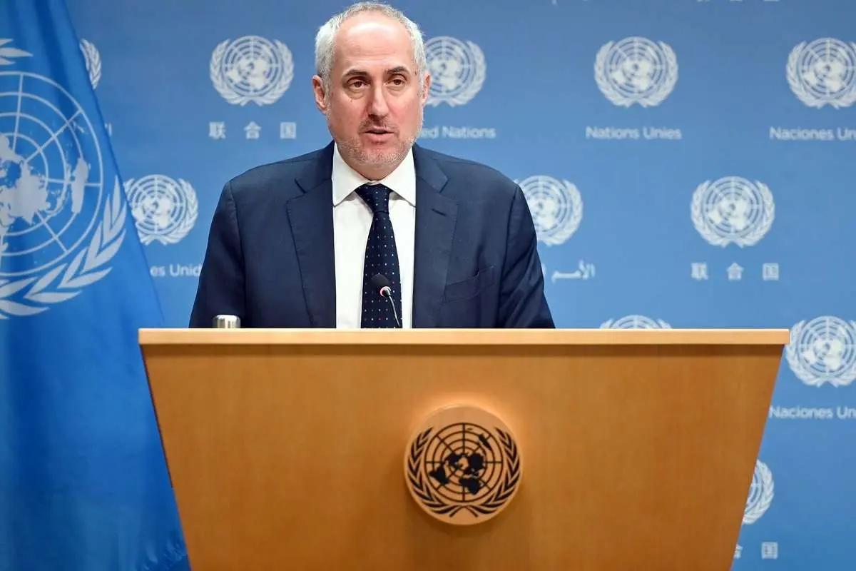 ابراز نگرانی سازمان ملل از استقرار ناو هواپیمابر آمریکا در خاورمیانه
