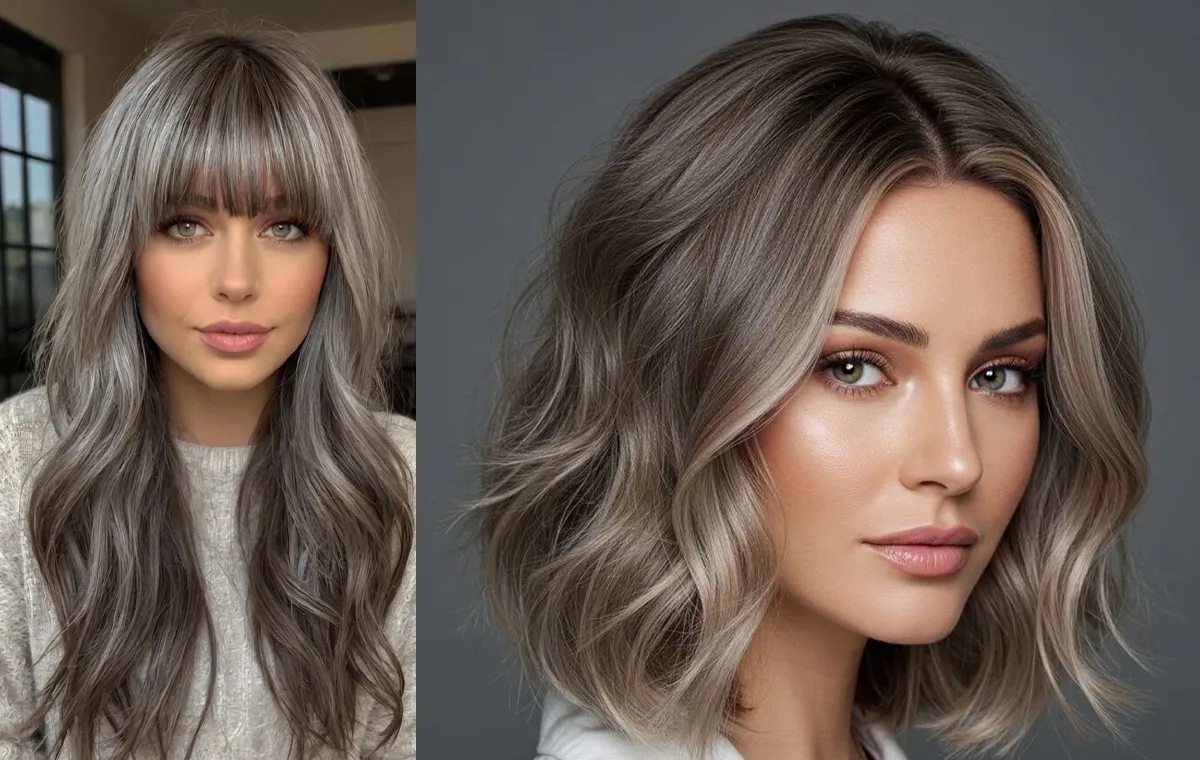 رنگ موی یخی برای پوست سبزه