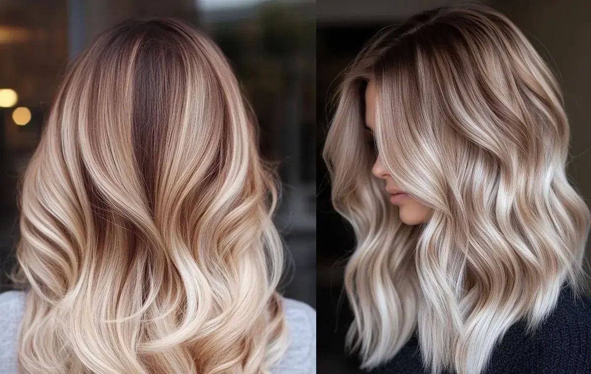 رنگ موی کاهی یخی