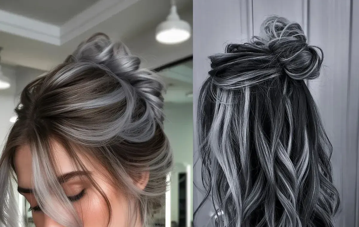 رنگ موی مش یخی