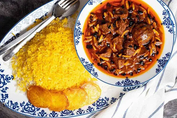 خورشت خلال کرمانشاهی