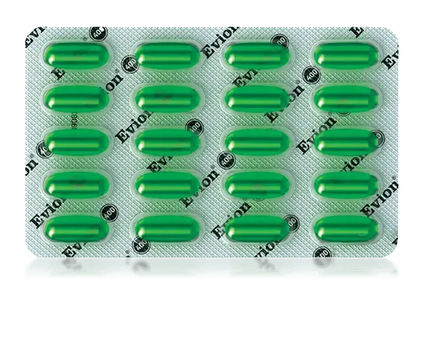 قرص ویتامین E - evion